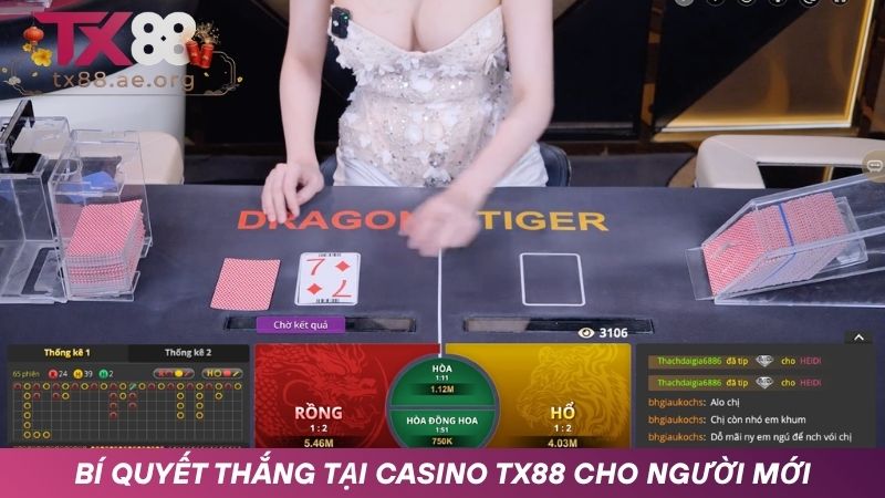 Chia sẻ kinh nghiệm tham gia Casino TX88 từ cao thủ