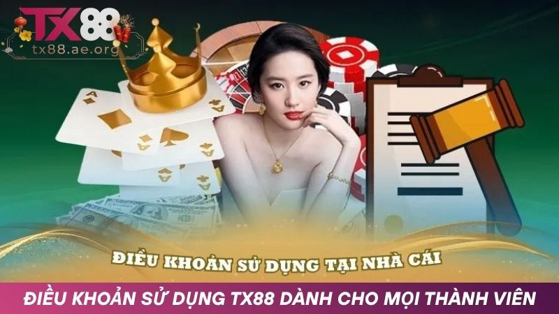 Điều khoản sử dụng TX88 dành cho mọi thành viên