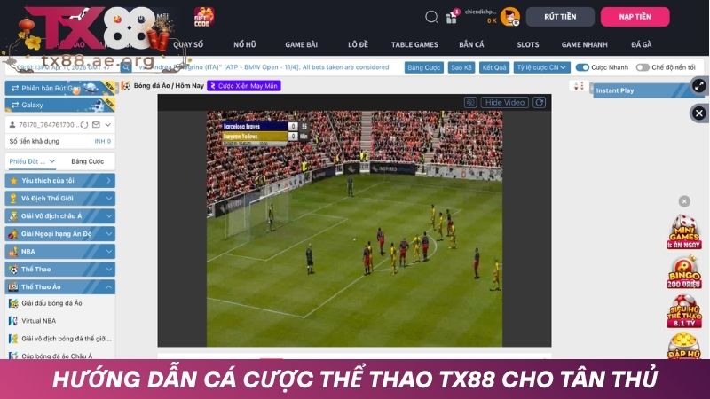 Mẹo tham gia cược Thể thao từ cao thủ TX88