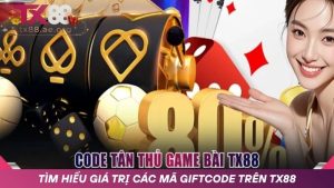 Giá trị mã code của nhà cái TX88