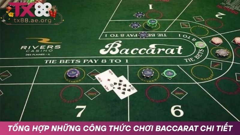 Tổng hợp các công thức chơi Baccarat phổ biến