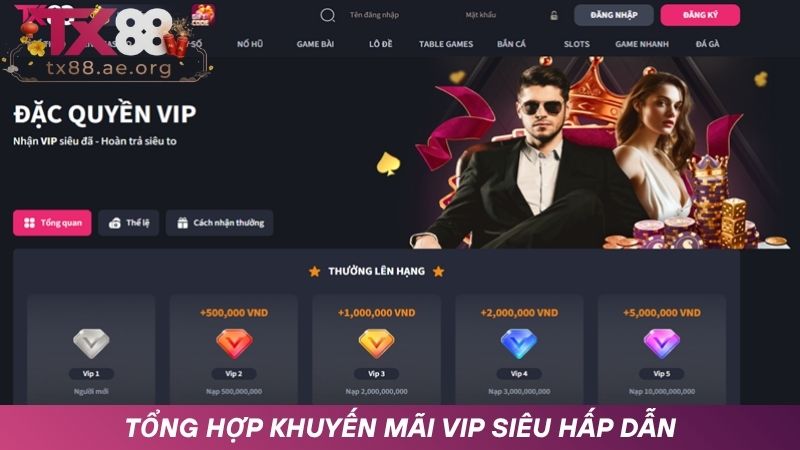 Sự kiện tặng thưởng dành riêng cho VIP