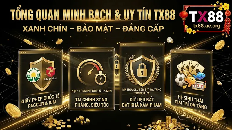 Tổng quan TX88 sân chơi xanh chín và minh bạch